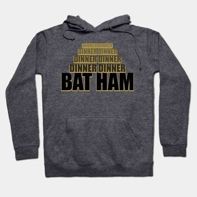 Bat Ham Hoodie by Poulet Furtif